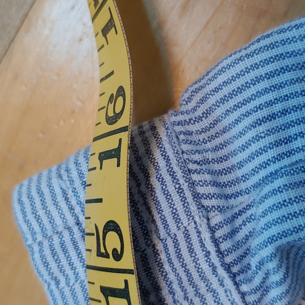 Talbots Linen Blue and White Lounge Pants with Pockets! - Picture 7 of 9